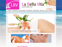 Tablet Screenshot of labellavitadallas.com